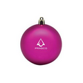 Pink Shatter Proof Ornament